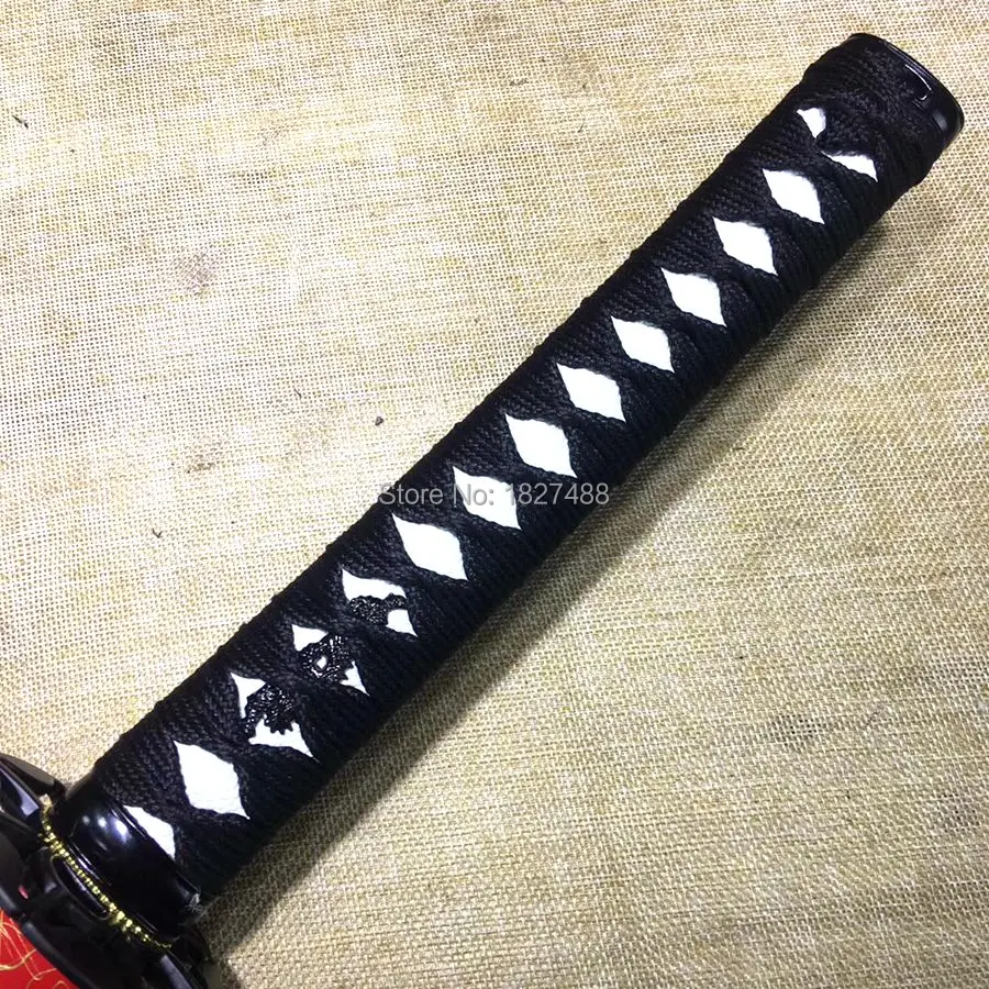 Меч героя ручной работы японский 1060 углеродистая сталь самурайский Катана