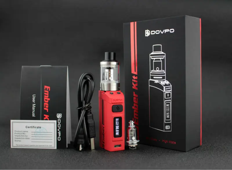 С. dovpo Эмбер комплект электронных сигарет поле mod VAPE Мини Starter Kit собран в Батарея 50