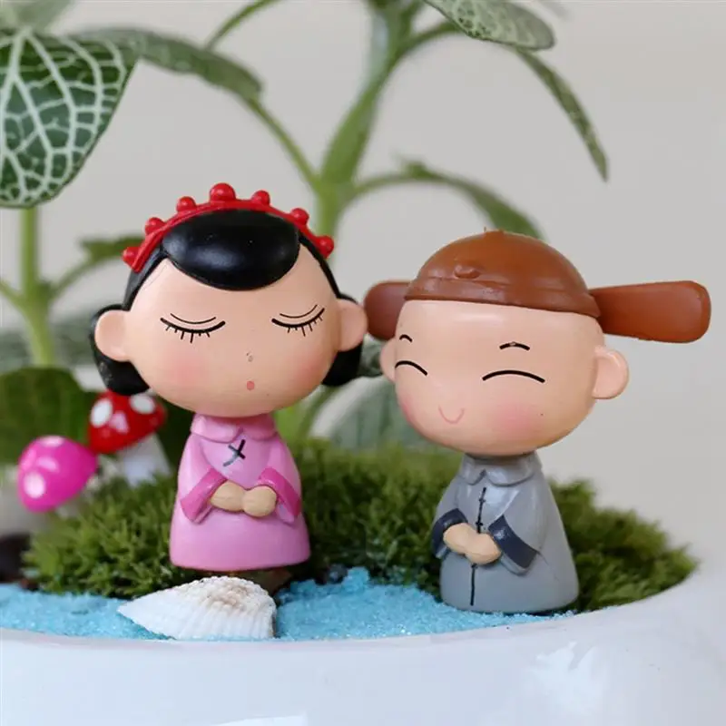 1 компл. Китайская невеста жених аниме фигурка куклы мини Фея для дома украшения