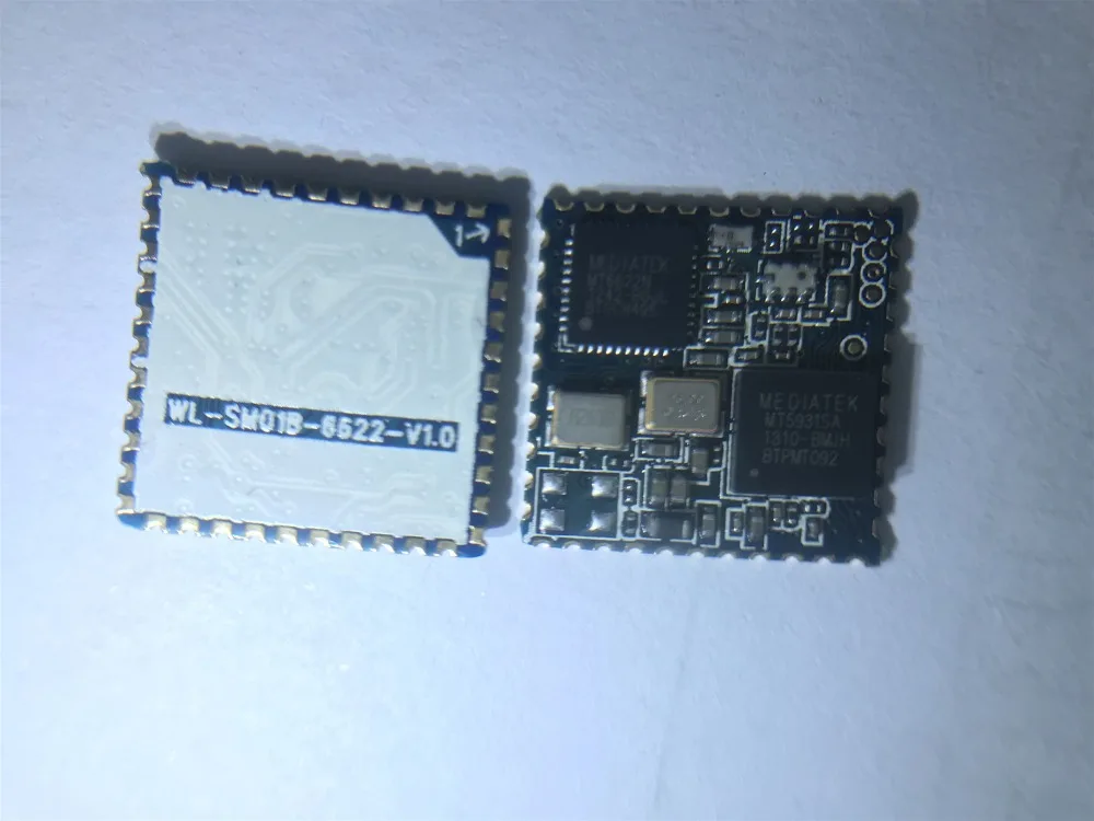 Набор микросхем MT6622 MT5931 + Bluetooth WiFi два в одном модуль NO: WL-SM01B-6622-V1.0 IEEE 802.11b/g/n BT2.1 EDR |
