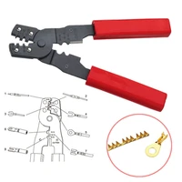 1 pc new multi functional hs 202b portable hand crimping tool plier terminals crimpper household machine repairing hand tools