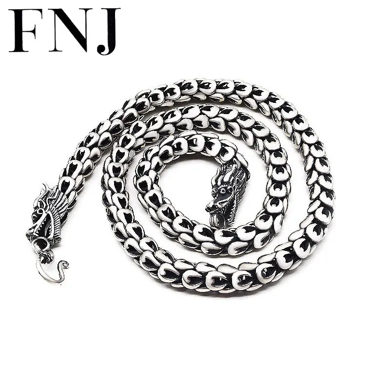 Колье в форме стрекозы 925 пробы серебро для мужчин большой стат 100% S925 цельная