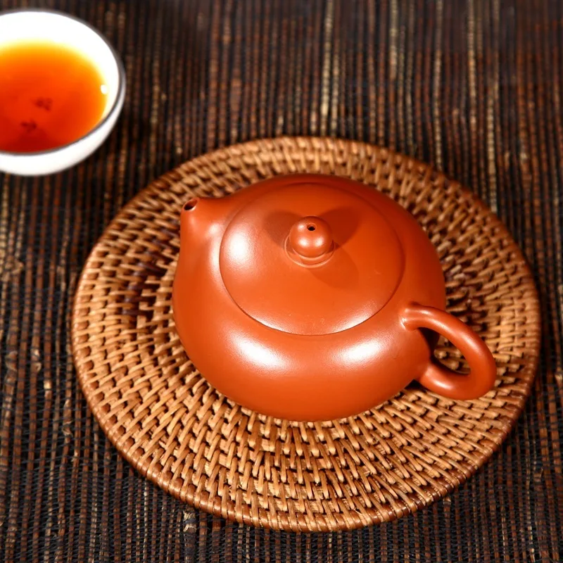 Рекомендуемый оптовый чай yixing чайник по чистой ручной раздетой руде dahongpao bian xi shi