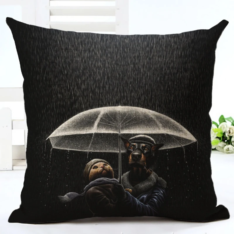 2017 наволочка для подушки с мультяшным принтом домашний декор 43x4 3 см/17x17 ''