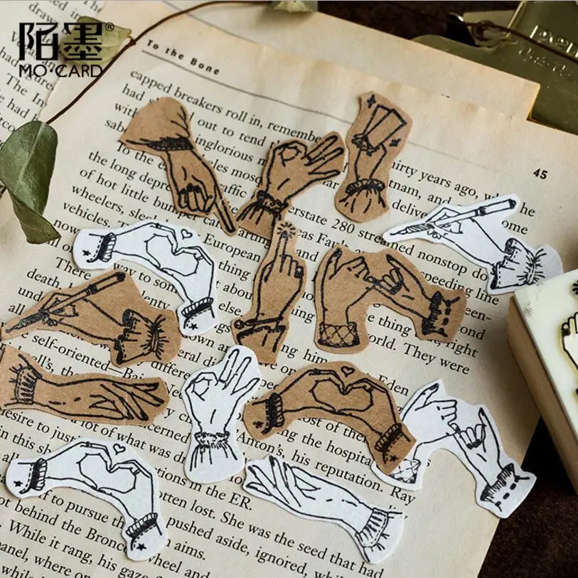 Креативные милые деревянные штампы для рукоделия и резиновые украшения