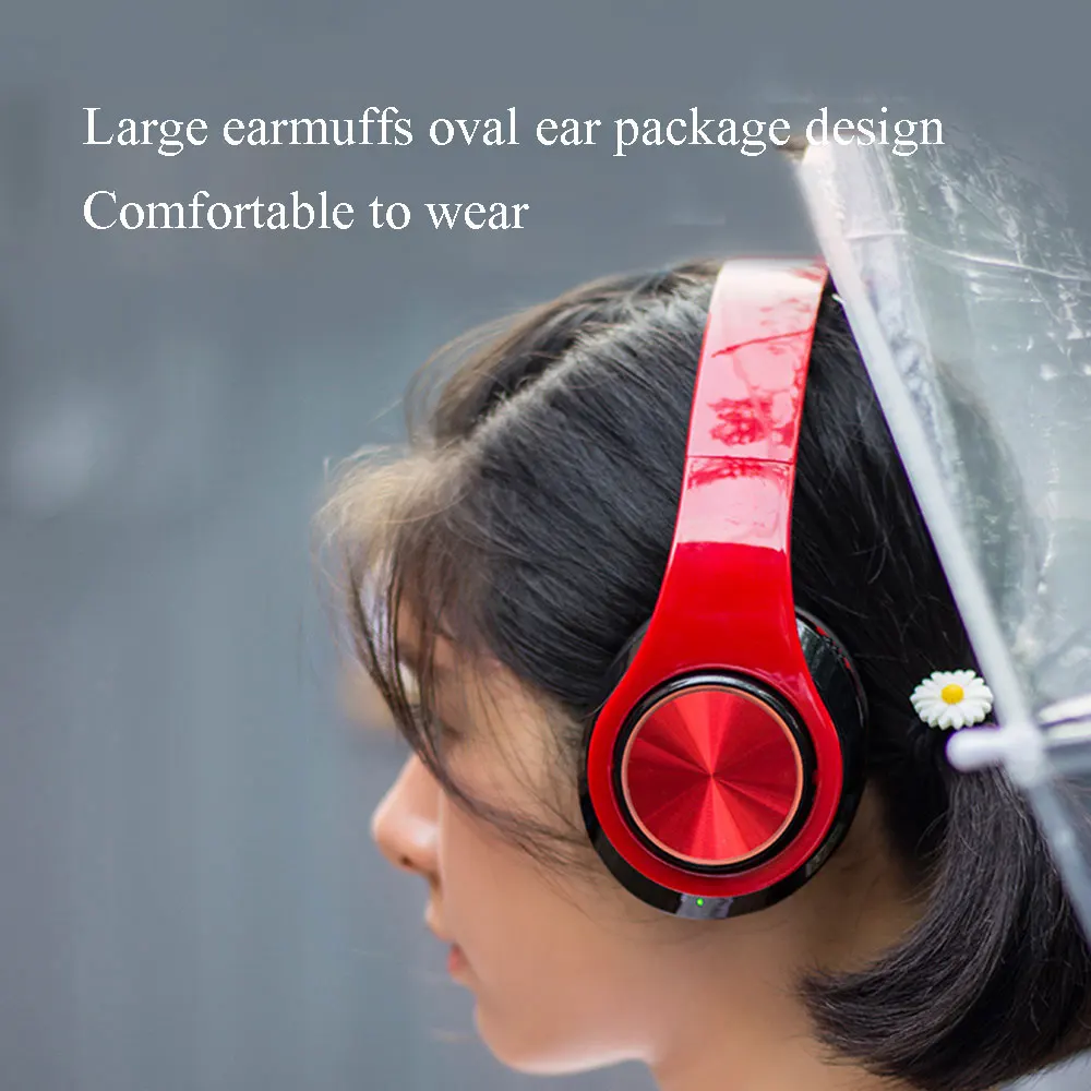 Складной шлем беспроводной Bluetooth 4,1 Беспроводной Bluetooth гарнитура для телефона con micro fono для всех смартфонов гарнитура