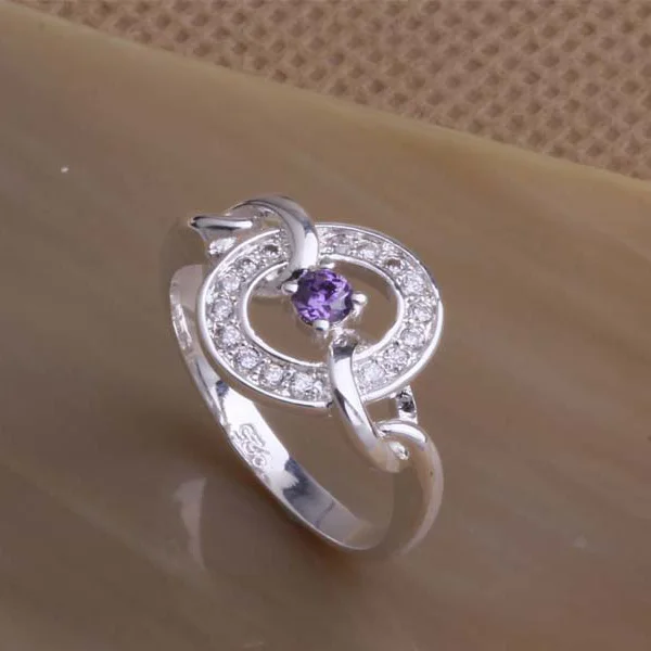 925 Sterling Silver Ring Fashion Jewerly Women&ampMen nobby /abzaitga bofakfma AR043 |