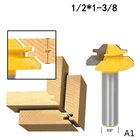 14 дюйма хвостовик фреза по дереву для соединения шип-паз фреза инструмент 45 градусов замок фрезы для дерева