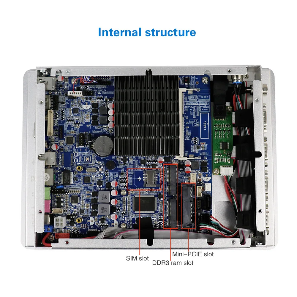 Minisys настенное крепление 10 1 ''планшетный ПК Intel J1900 двойной NIC промышленный все