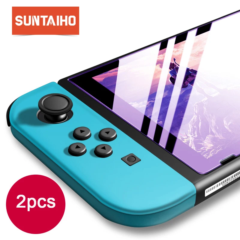 Закаленное стекло Suntaiho для nintendo Switch 3ds Ultra HD защитная пленка s Защитная Kind