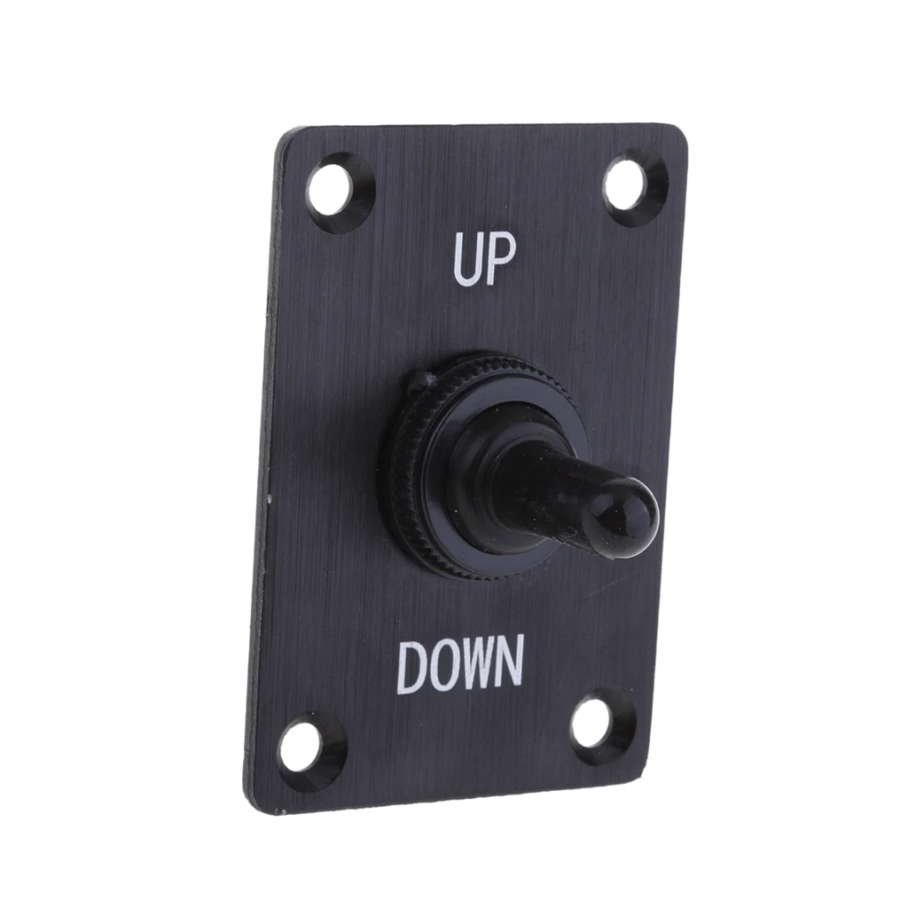 Кулисный переключатель панель 3 Pin положения ON/OFF/ON Лодка кулисный 15A/250V AC для