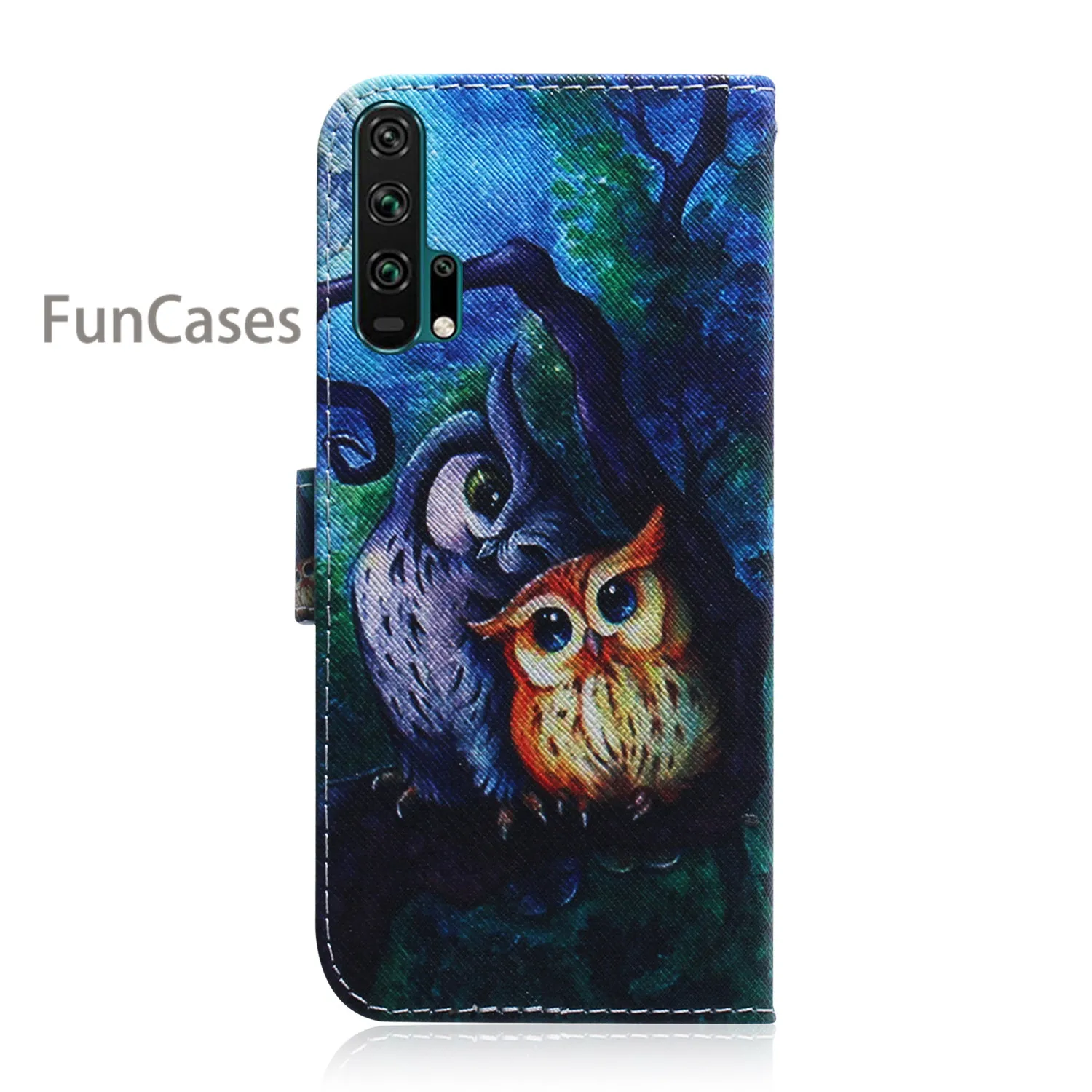 Чехлы-бампер с изображением Льва для huawei Honor 20 Pro Фламинго СПС чехол сотовый PU