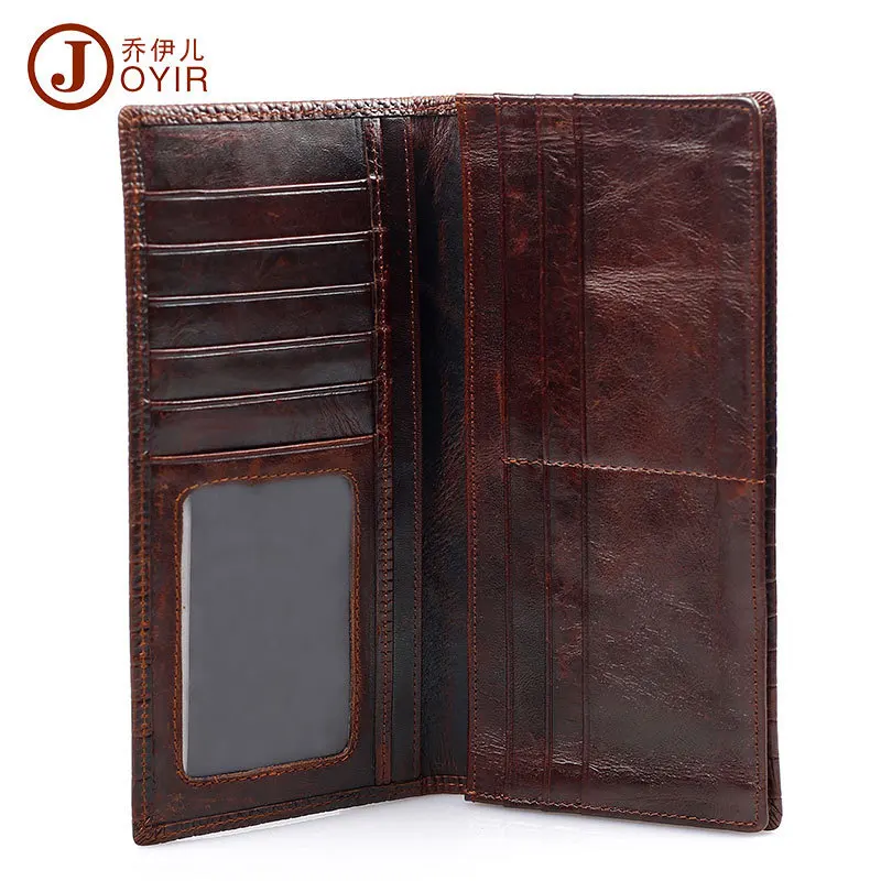 JOYIR мужские кошельки из 2017 натуральной кожи аллигатора деловой мужской кошелек