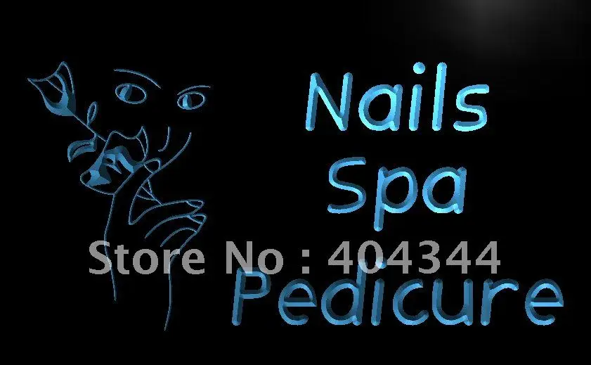 

LB554-nail Spa, педикюр, салон красоты, фотография, вывеска, Декор для дома