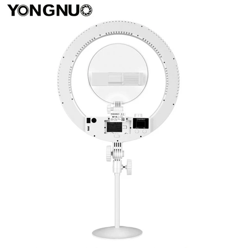 Yongnuo YN208 красивое светодиодное кольцо светильник с зеркалом для макияжа 3200-5500K