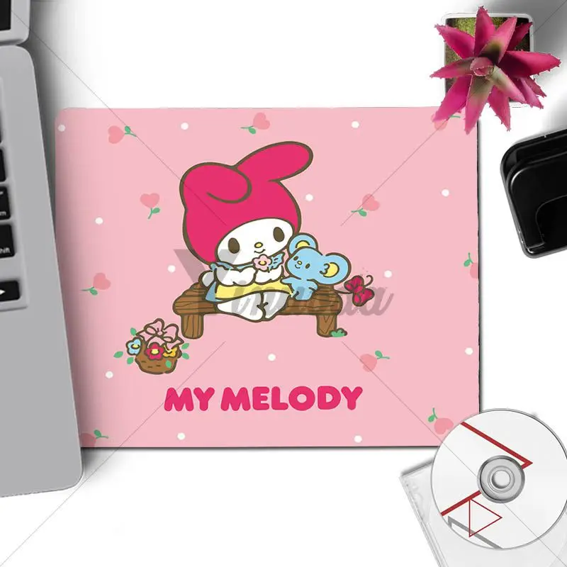 No Lock Edge18x22cm Yinuoda, винтажный, крутой, милый, My Melody Little, две звезды, для ноутбука, компьютера, коврик для мыши, размер для 18x22 см, 20x25 см, 25x29 см, 30x90 см, 40x90 см - Цвет: No Lock Edge18x22cm