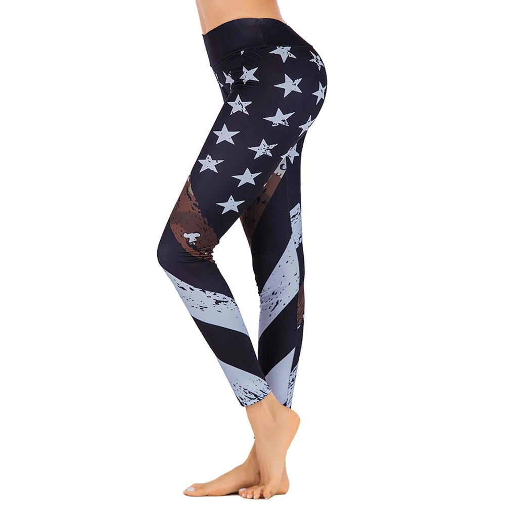 Высокое качество женские штаны для йоги спортивные бега Пилатес танцевальные