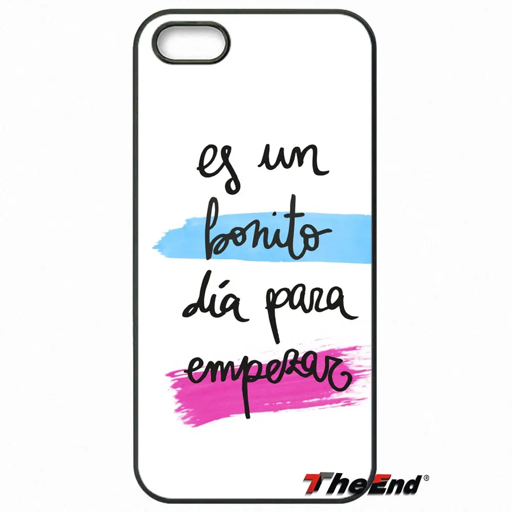 Для ipod touch iphone 4 4S 5 5S 5C SE 6 S 7 Plus Samung Galaxy A3 A5 J3 j5 J7 2016 2017 Es Un Эрмосо Dia плакат чехол |