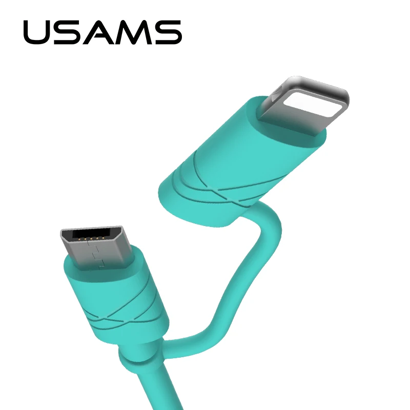 USAMS Micro usb кабель быстрое зарядное устройство Usb зарядный кабель для iPhone 8 8 plus кабель usb