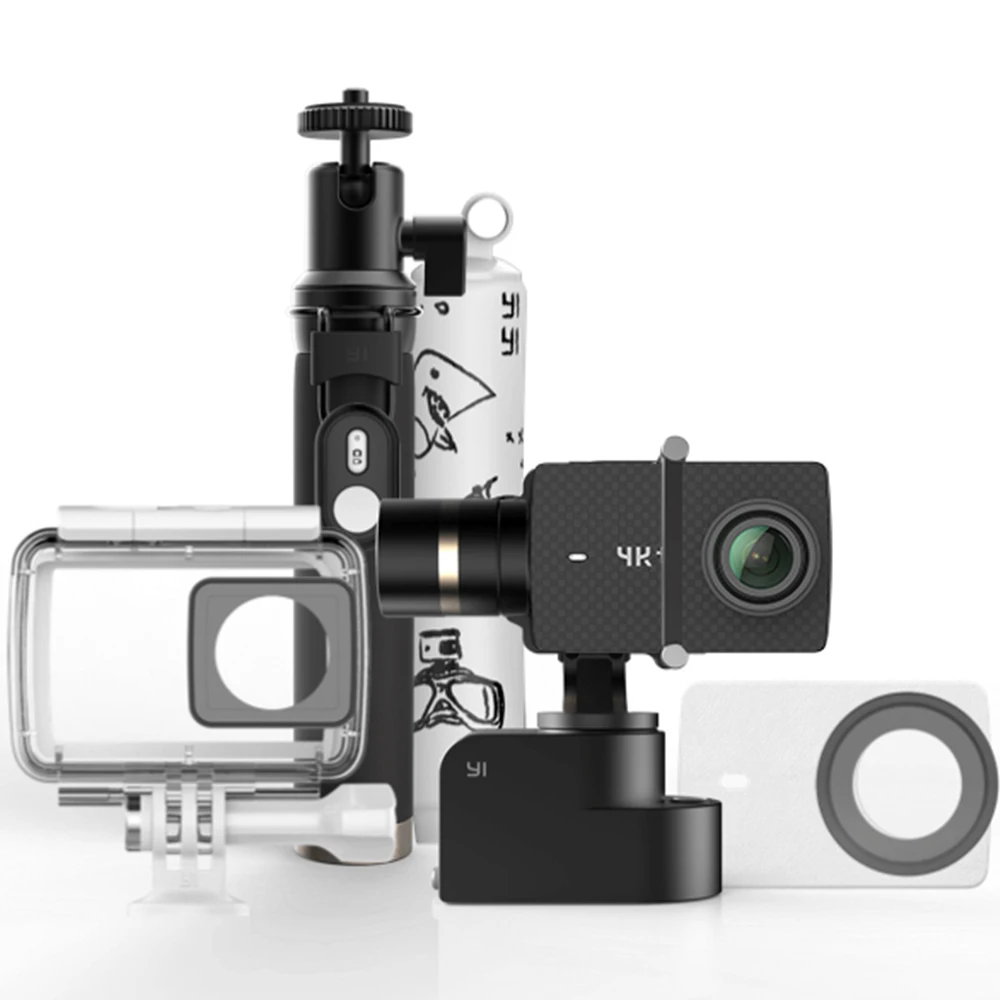 Международный Yi 4 K плюс подарок Бесплатный Водонепроницаемый чехол с Ambarella 12MP 2 19