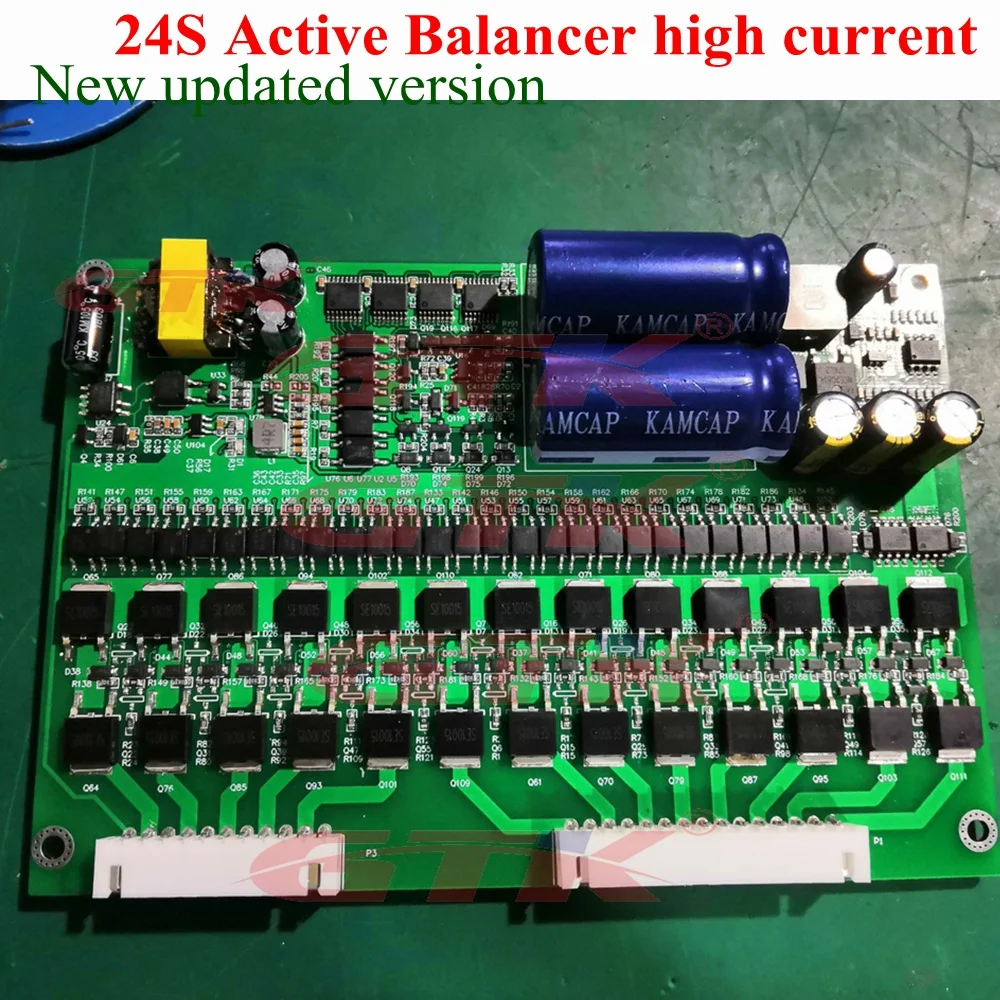 1 шт. высокий ток активные 24s BMS балансировки 12s до 24S 1A литий 1000ma LTO lipo 14s 17s 22 bluetooth App