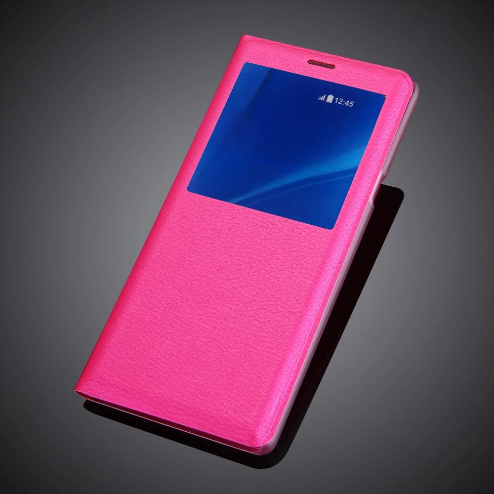 Флип-кейс для Samsung Galaxy Note 9 с окошком Роскошный чехол из искусственной кожи