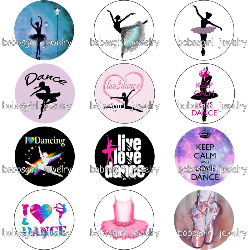 Live love Танцы стеклянные ароматический кулон держатель для бейджа GS9522 телефона |