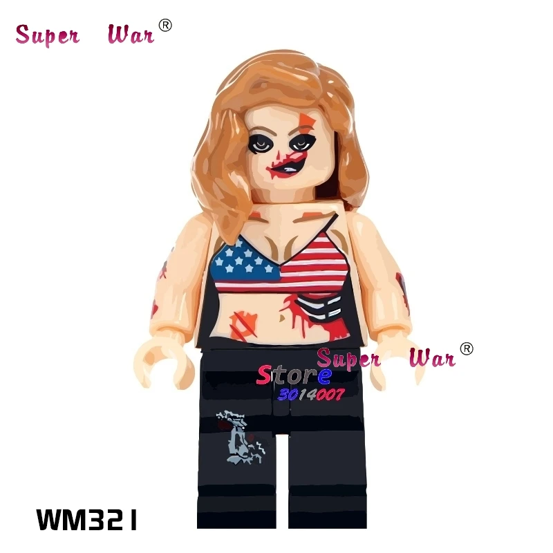 WM321 1 шт., модель, строительные блоки, супергерои, робокоп, друзья, хобби, игрушки для мальчиков, diy игрушки для детей, подарок - Цвет: WM321