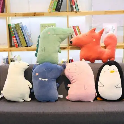 50cm New cute forest animal powder pig doll pillow plush toy cotton cushion for kids birthday gift | Игрушки и хобби