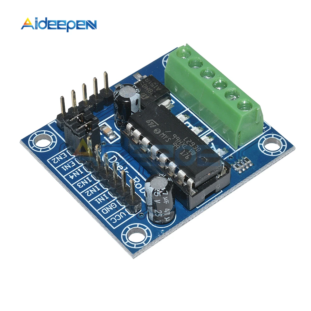 4 канальный Двигатель Mini L293D плата расширения модуль высоковольтный ток для Arduino