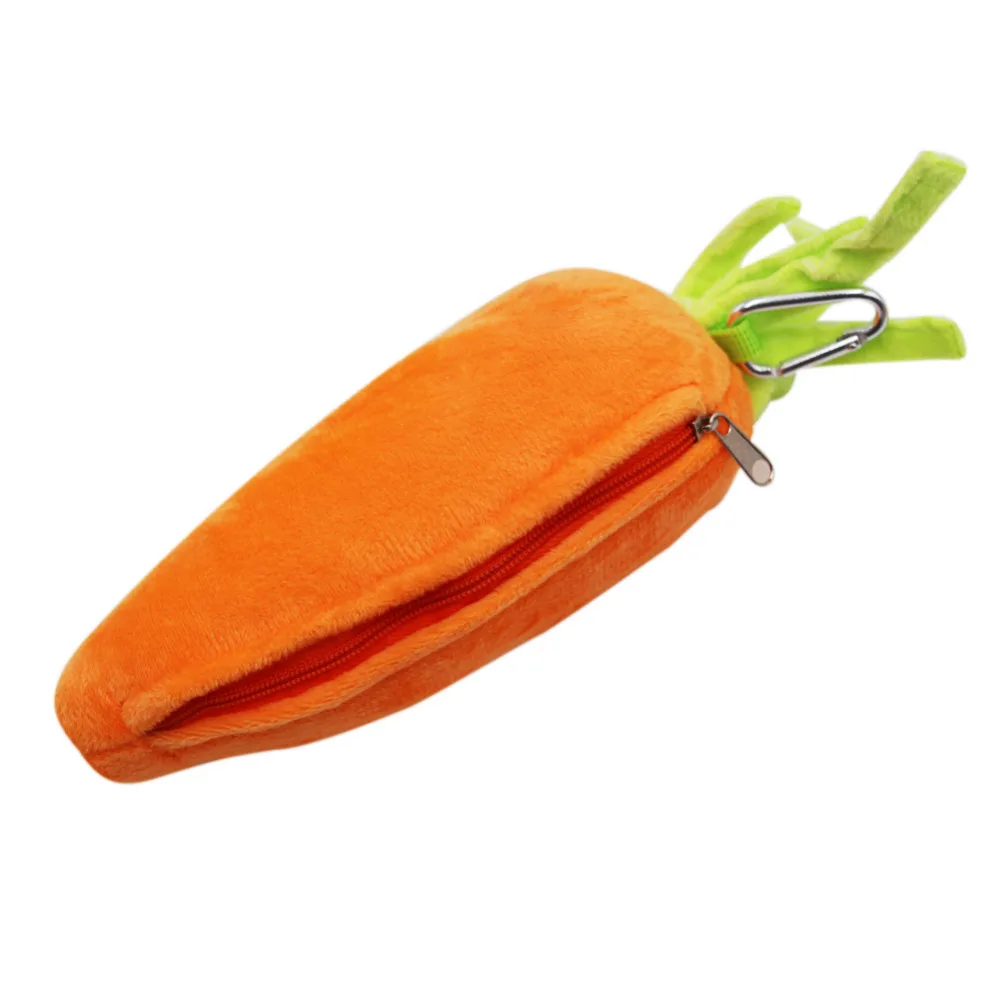 Милый ворс морковь Карандаш Чехол карандаш с изображением из мультфильма каваи