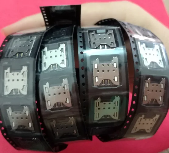 50Pcs/Lot Original SIM Card Reader Holder Tray Slot For Blackberry Q10 Z10 Sm Socket | Mobile Phone Flex Cables