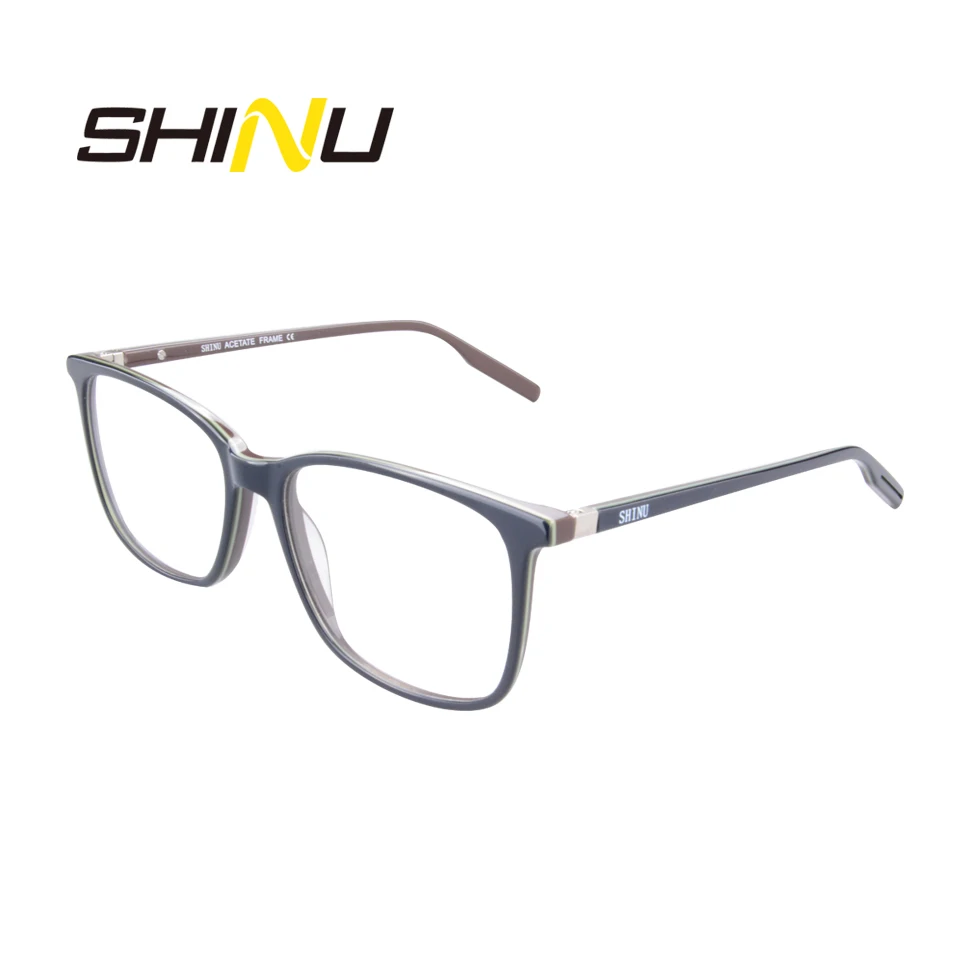 SHINU фирменные очки для чтения с блокировкой синих лучей многофокальные
