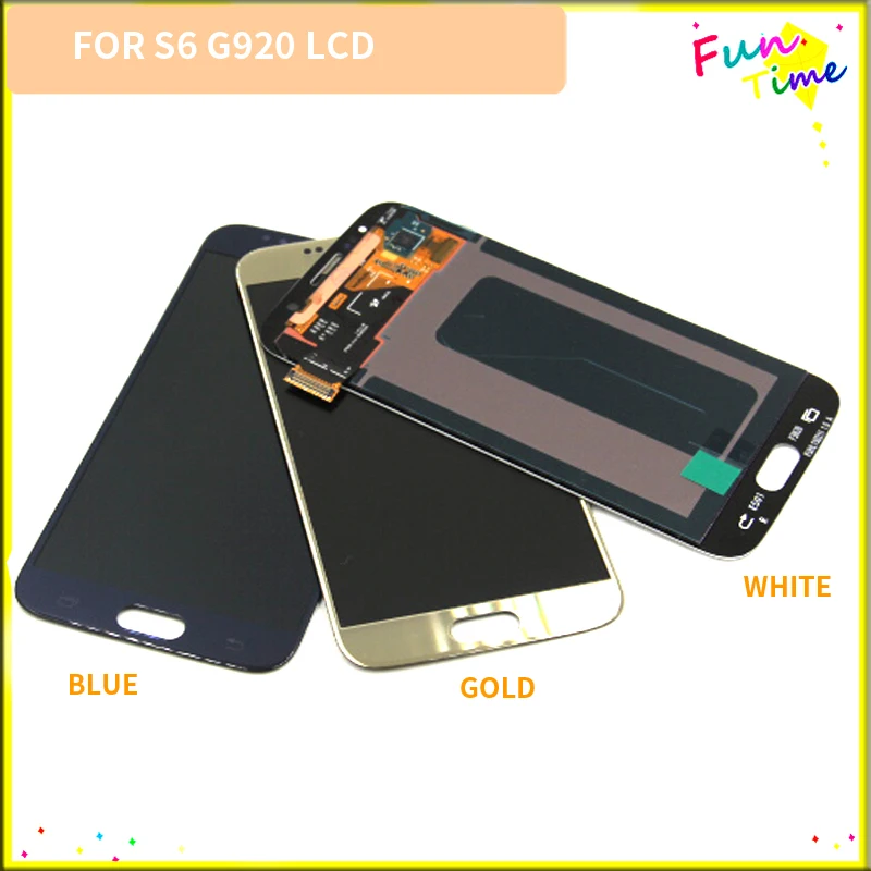 Для Samsung Galaxy S6 LCD для G920F дисплей G920 экран сенсорный дигитайзер сборка|Экраны