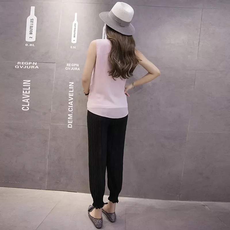 Модные Штаны для беременных женщин 2021 Одежда Колготки лета шаровары