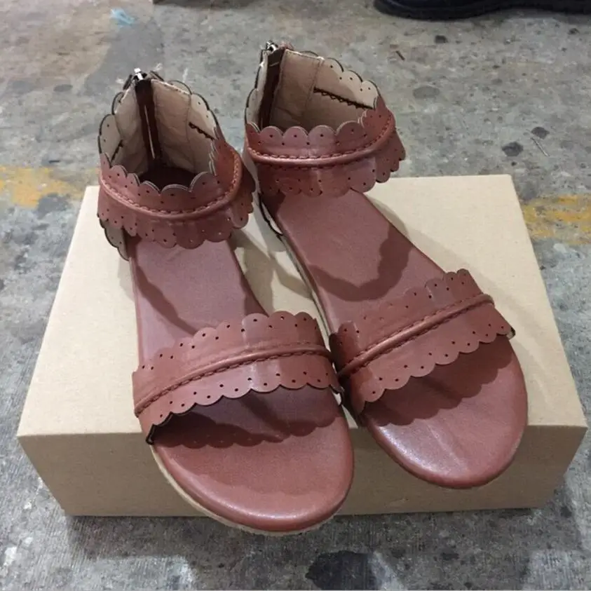 Женские туфли на плоской подошве Espadrille римские сандалии платформе летние zapatillas