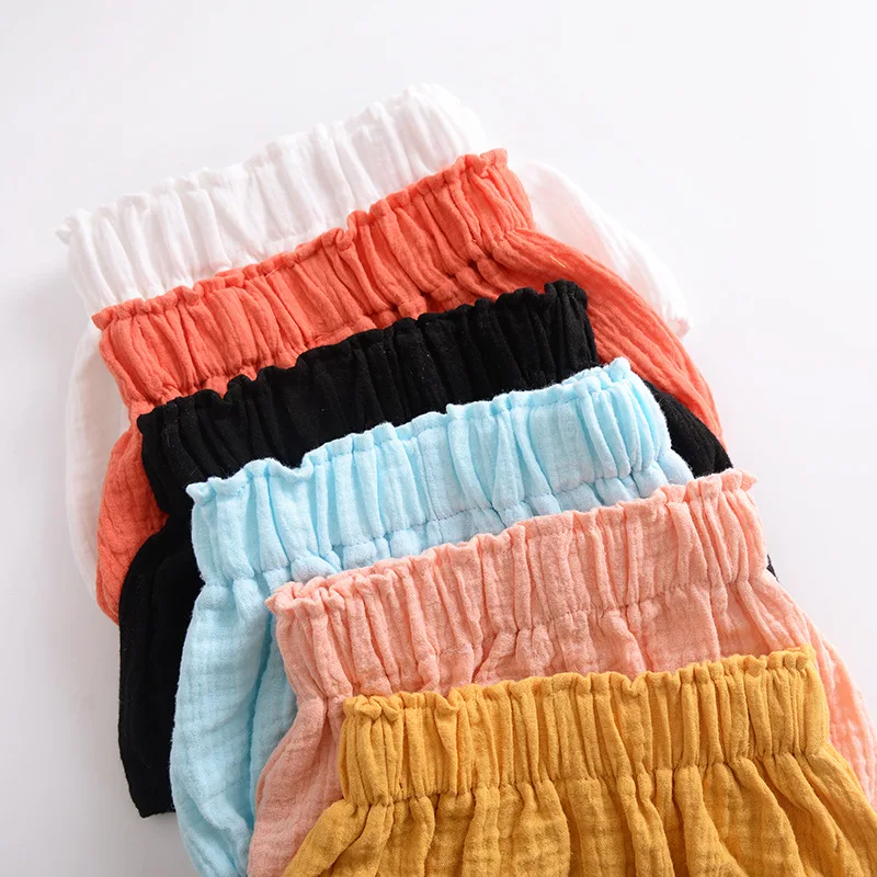 NS/однотонные летние шорты для маленьких девочек короткие штаны мальчиков и