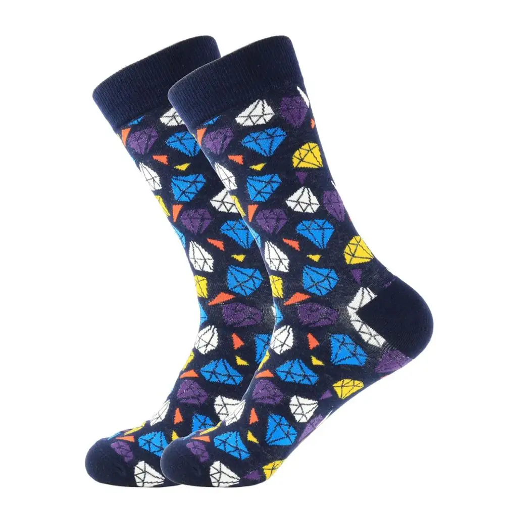 Мужские носки новинка осень-зима 2019 модные креативные забавные красочные