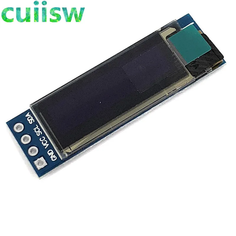 5 шт. 0 91 дюйма 128x32 I2C IIC последовательный белый/синий OLED ЖК-дисплей модуль 12832 SSD1306
