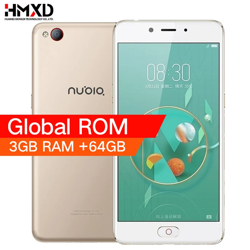 Оригинальный 2017 zte Nubia m2 Lite 4G LTE MT6750 Octa Core Android M 5 &quot3G RAM 6 B Встроенная память 16.0MP 3000