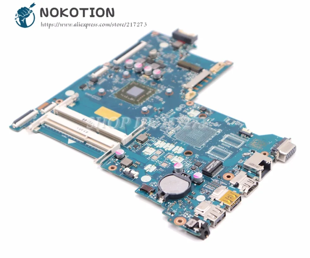 NOKOTION для HP 255 G5 материнская плата ноутбука BDL51 LA-D711P 858589-601 858589-001 основная E2-7110 1 8 Ghz