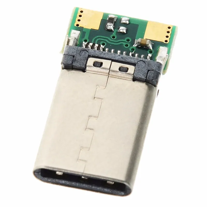DIY 24pin USB C 3 1 type штекер и гнездо разъем SMT Тип с ПК доска Бесплатная Доставка почтой