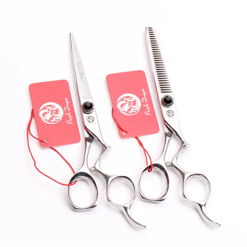 2Pcs No Case S 2 шт. Z9016 6 ''Япония сталь Профессиональные человеческие ножницы для волос Парикмахерские ножницы для резки филировочные ножницы Инструменты для укладки волос - Цвет: 2Pcs No Case S