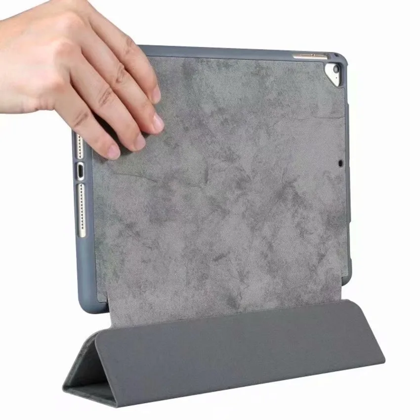 Чехол для iPad Air 1 2 A1474 с держателем карандашом ipad 5/6 Smart Sleep/Wake винтажный Мягкий