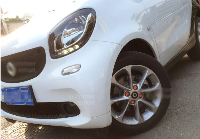 Подходит для smart Fortwo forfour 451 453 автомобильные аксессуары крышка колеса наклейки