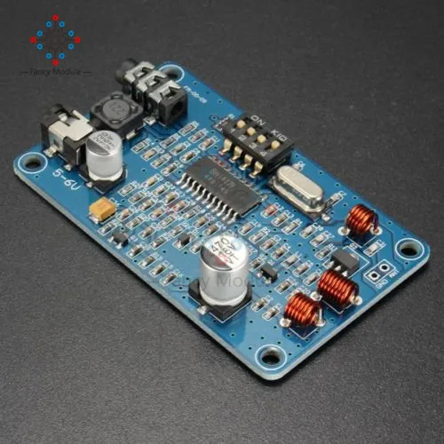 BH1417 50Hz-15000Hz PLL fm-передатчик цифровой двухканальный стерео радиостанция фазовая Блокировка FM трансмиссор модуль 5-6 в