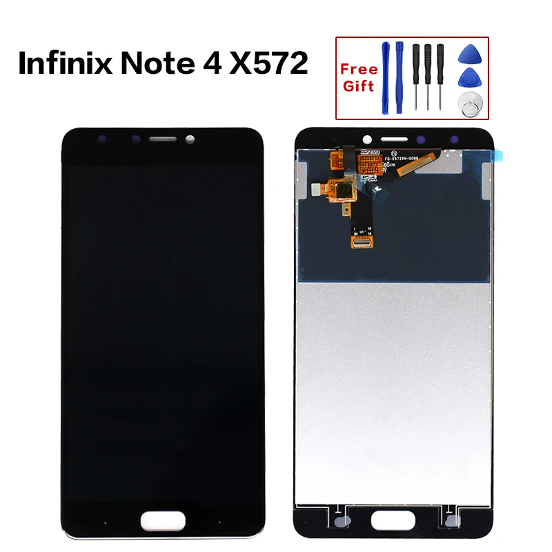 5 7 ''для infinix X572 Note 4 ЖК дисплей + сенсорный экран дигитайзер Замена полный для