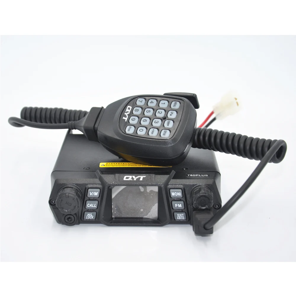 Супер высокая мощность QYT KT-780 plus 100 Вт мощная Мобильная рация VHF 136-174 50-100 км