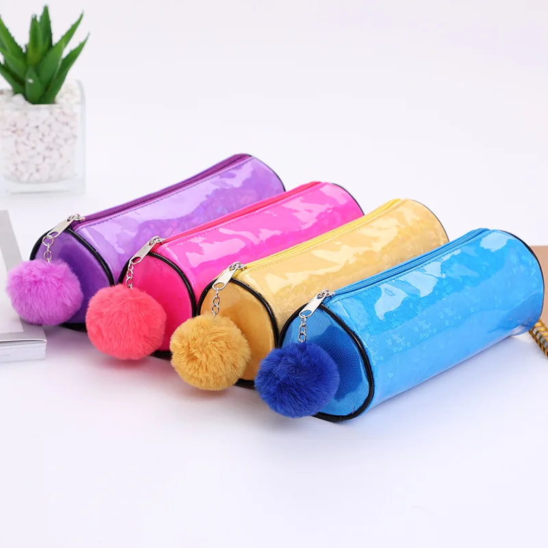 Переливающийся чехол для лазерного карандаша школьные принадлежности