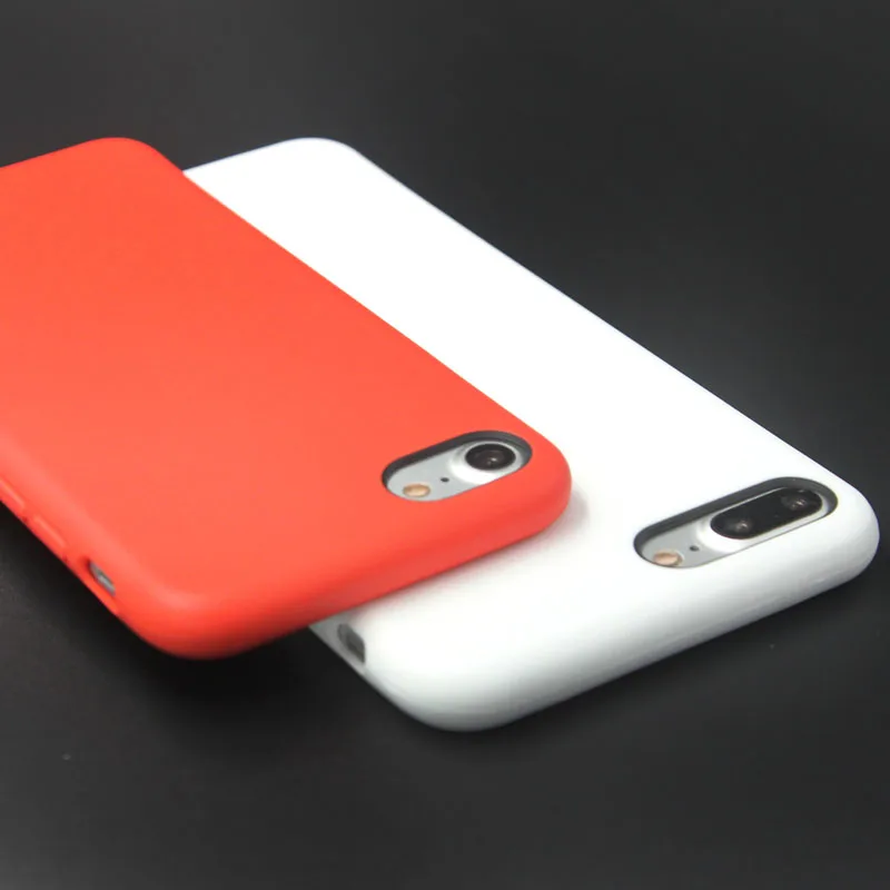 Защитный чехол для iPhone 8 Ультратонкий силиконовый 4 7 дюйма ярких цветов в